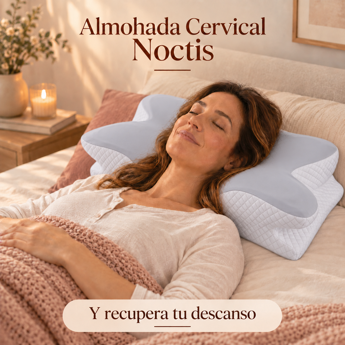 Almohada Cervical Noctis - Y recupera tu descanso