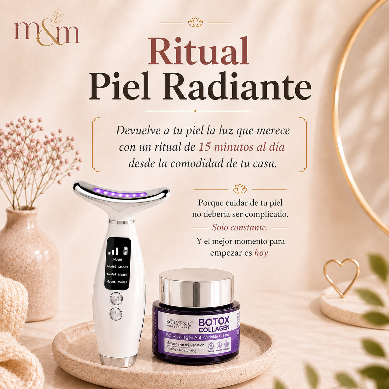 Ritual Piel Radiante - 15 minutos al día para volver a disfrutar de cómo ves tu piel
